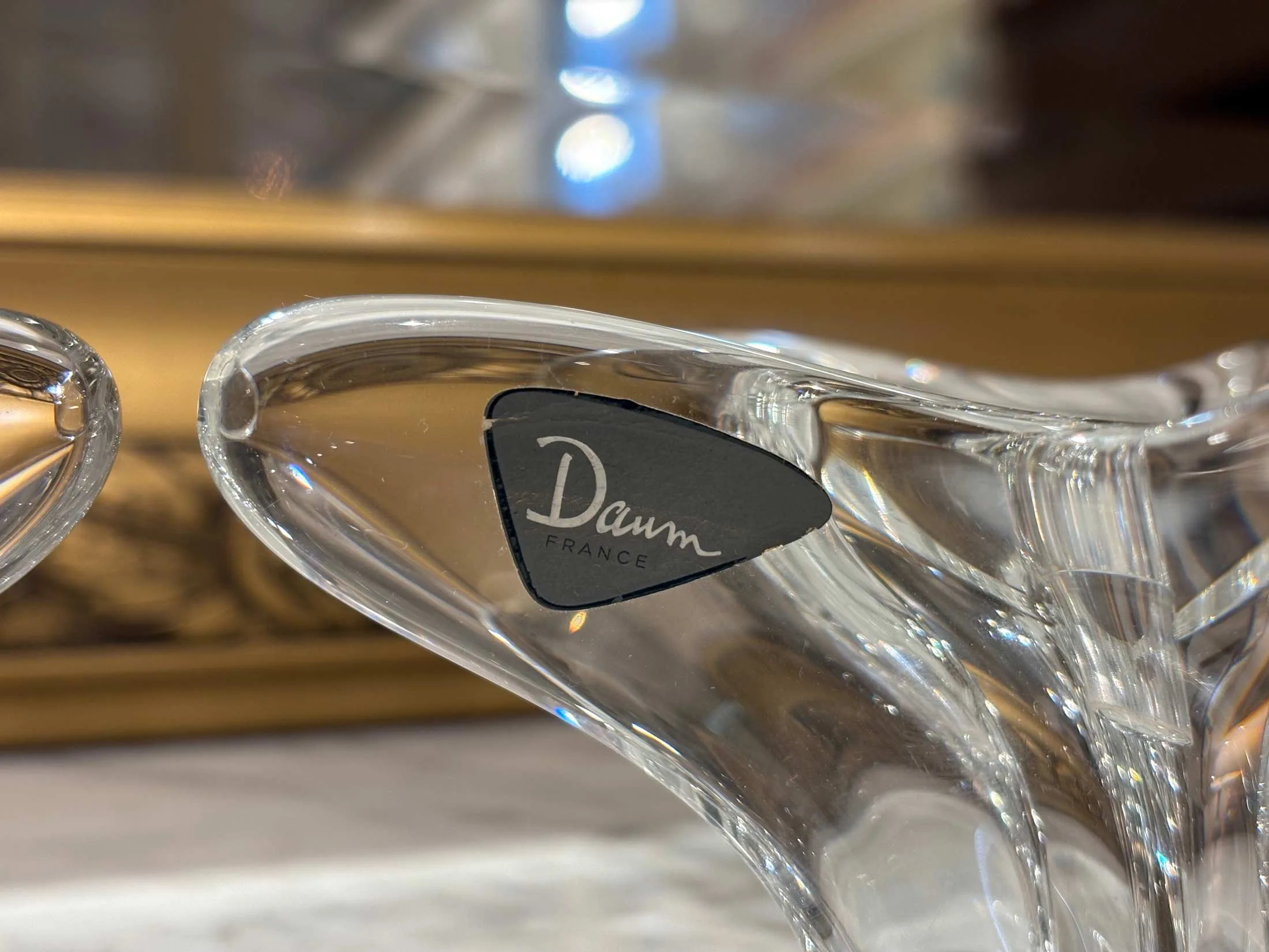 Home Decor Spotlight - Daum Candlestick Holders - Jardin de France