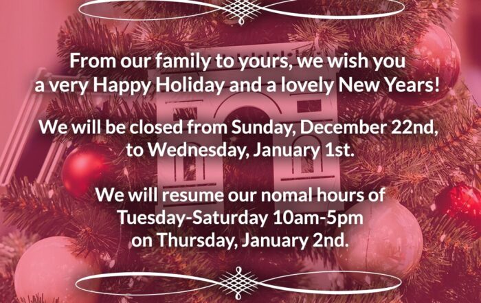 Houston Shop 2024 Holiday Schedule