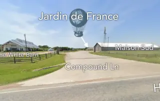 Street view of Jardin de France Round Top from HW237