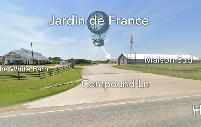 Street view of Jardin de France Round Top from HW237